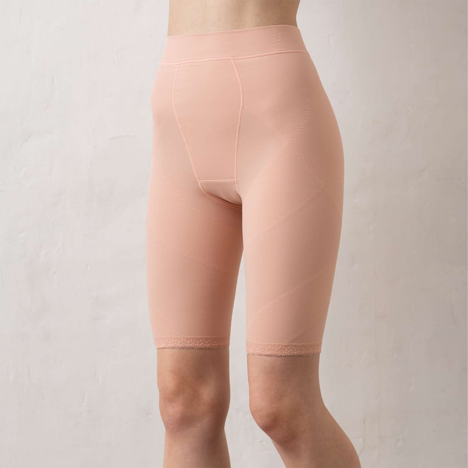 ＜４Ｌ＞美人工房 消臭・やわらか裏起毛 いい肌あったか 立体的にヒップメイク ロングガードル