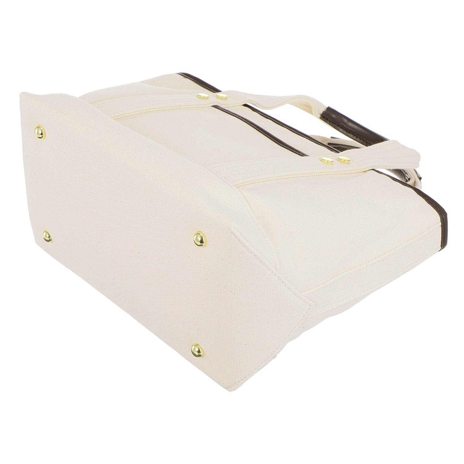 ユーエスポロ　アッスン キャンバス ロゴ＆マーク刺しゅう トートバッグ