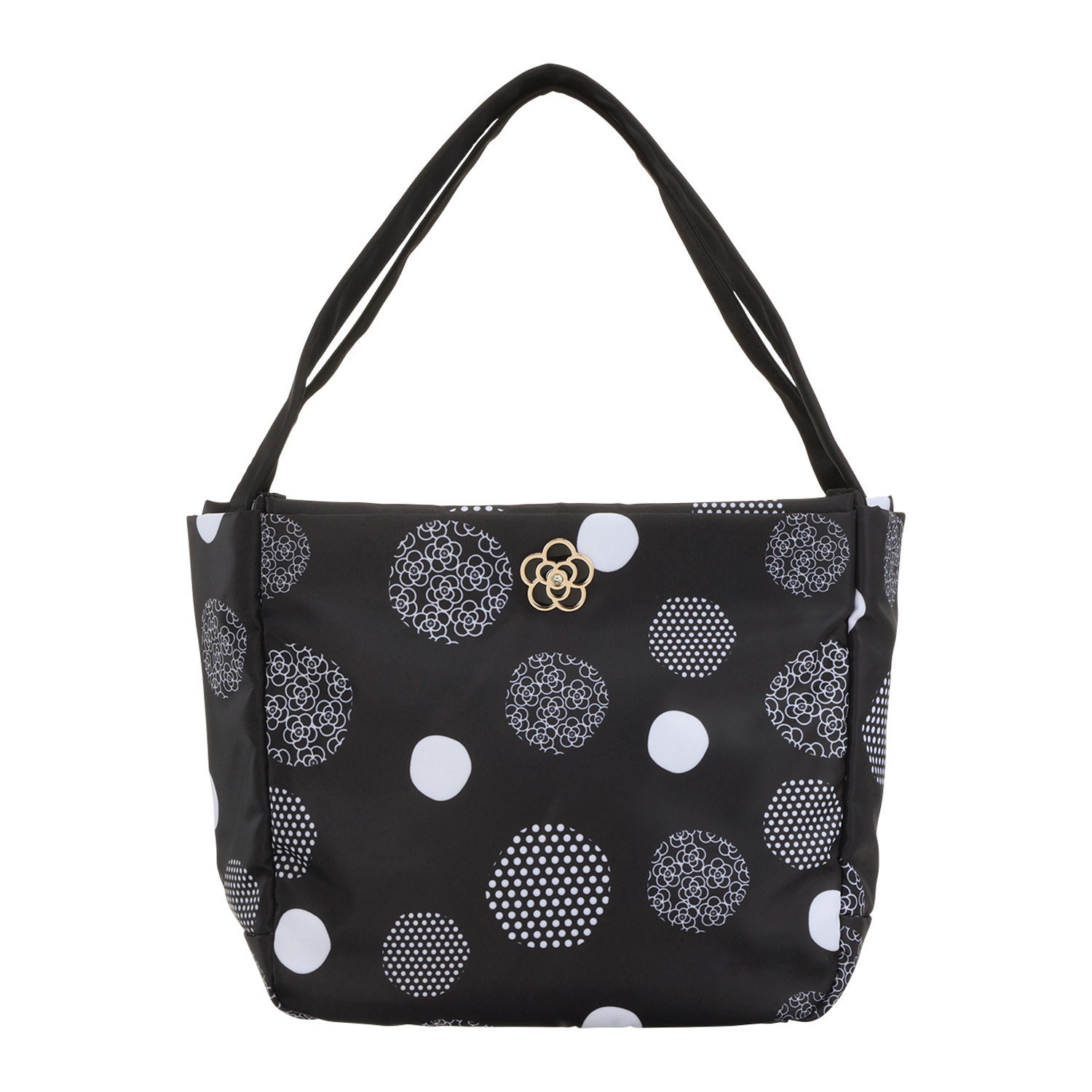 アンドカメリア 多ポケット 手提げバッグ