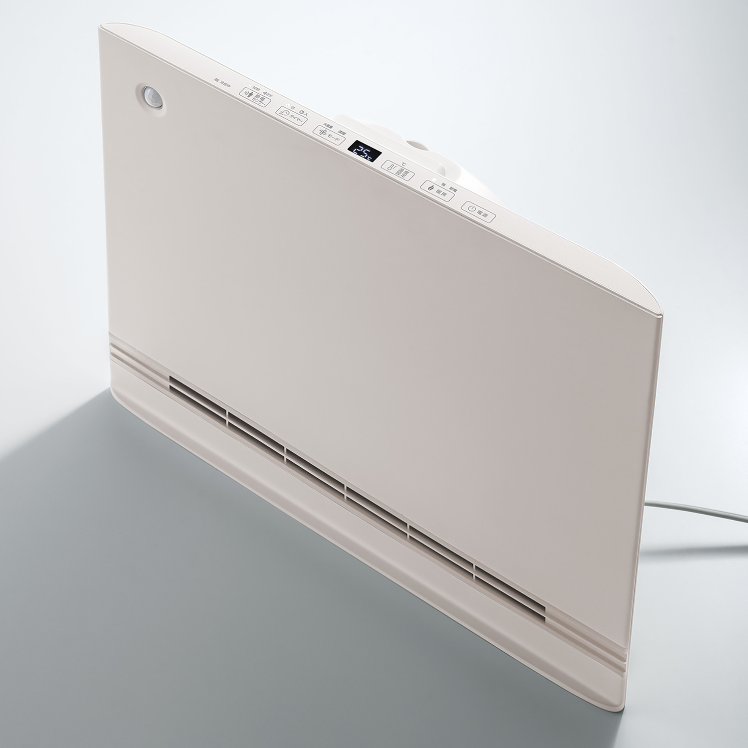 スリーアップ 節電／室温センサー付き 薄型設計なのに大風量 パネルセラミックヒーター スマートスリム ヒートワイド ＣＨ−Ｔ２４９７