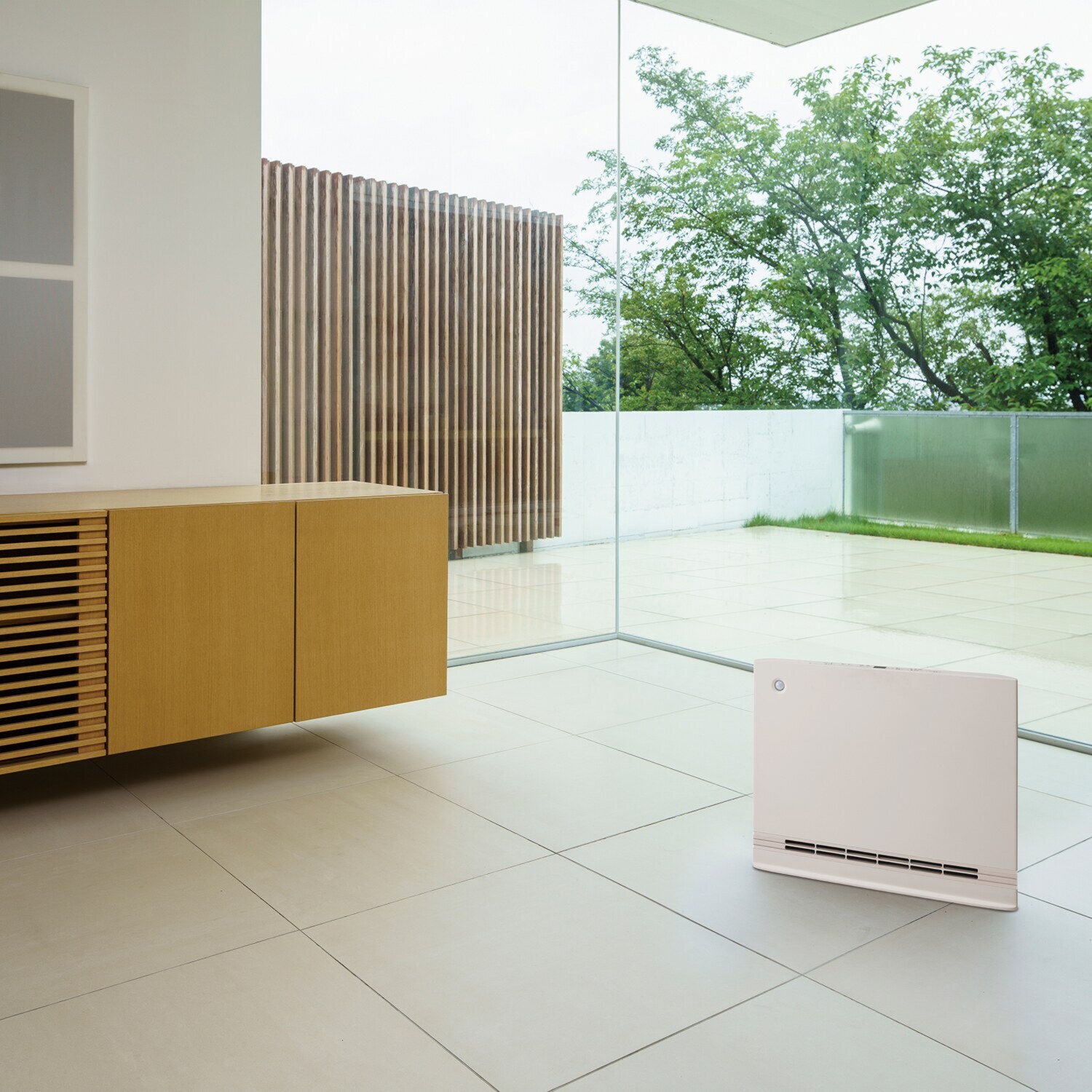 スリーアップ 節電／室温センサー付き 薄型設計なのに大風量 パネルセラミックヒーター スマートスリム ヒートワイド ＣＨ−Ｔ２４９７