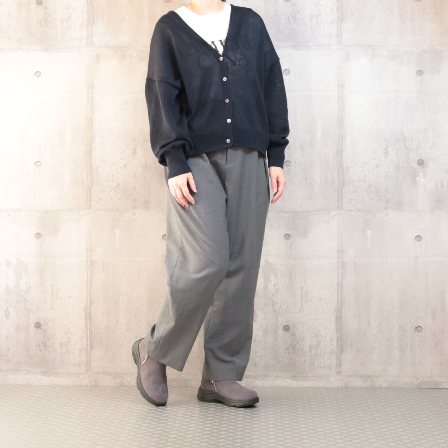 モズ 防水・はっ水 ダブルファスナー付 ショートブーツ