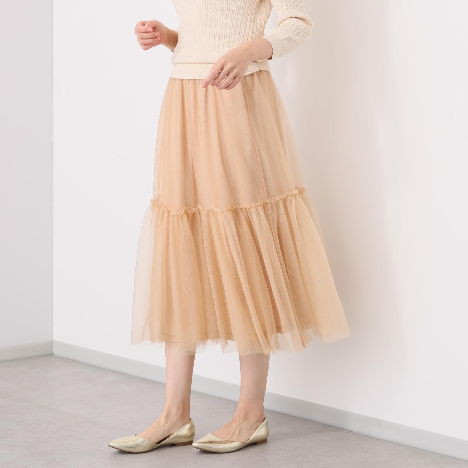 エピデミーク ラメチュール マーメイドスカート