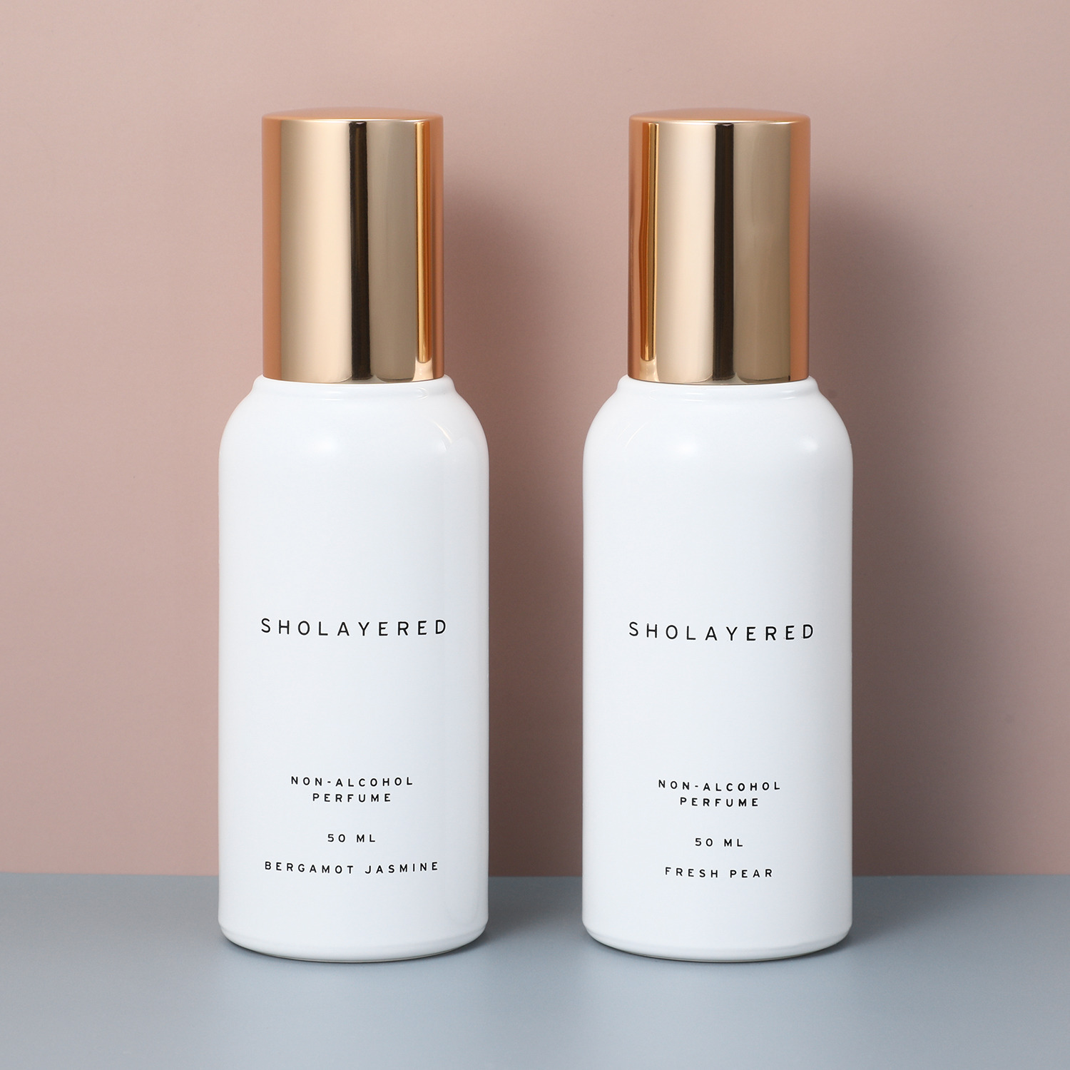 ショーレイヤード 爽やかに、艶やかに ノンアルコール香水 “フレッシュペア” “ベルガモット 　ジャスミン” 特別セット