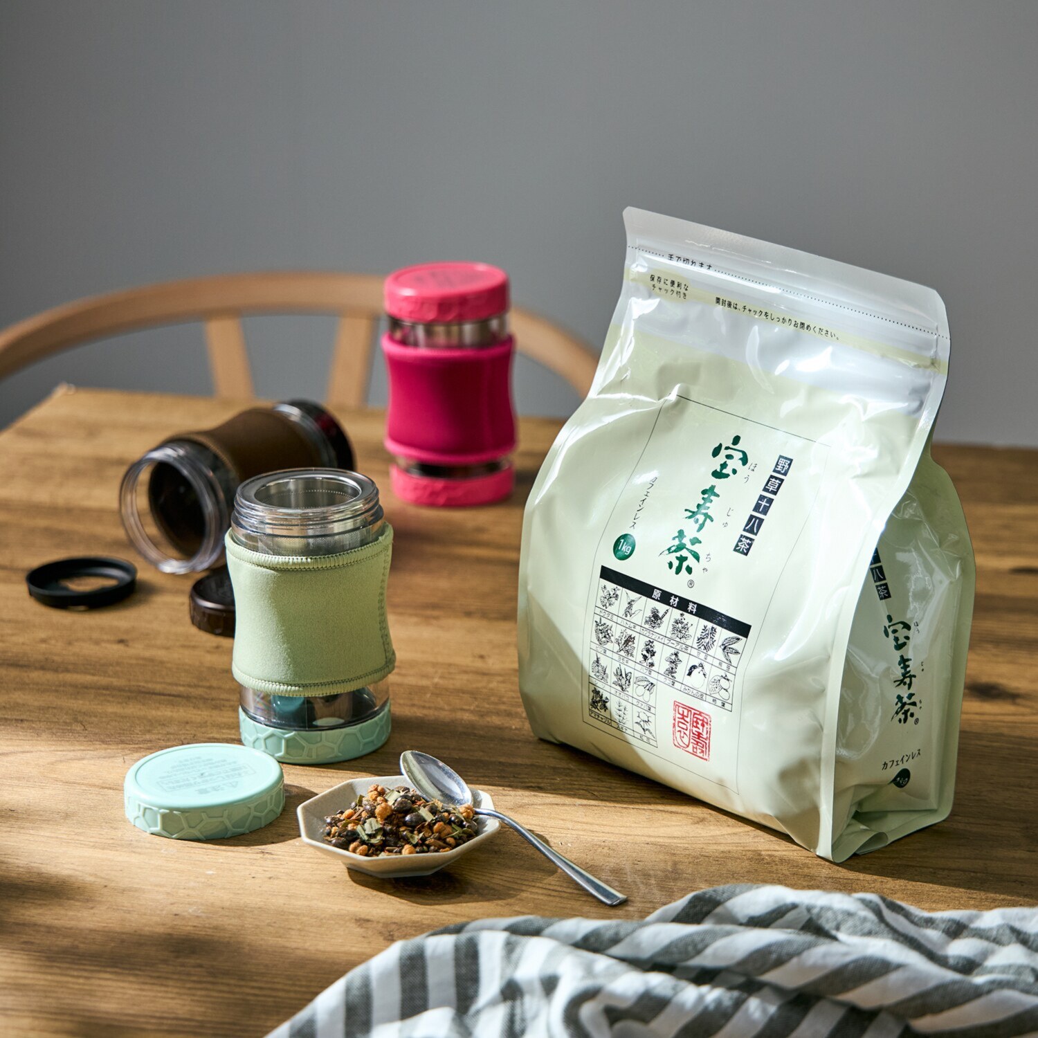 宝寿園 野草十八茶“宝寿茶”＆ Ｔ−Ｇｏ　ｍｉｎｉ