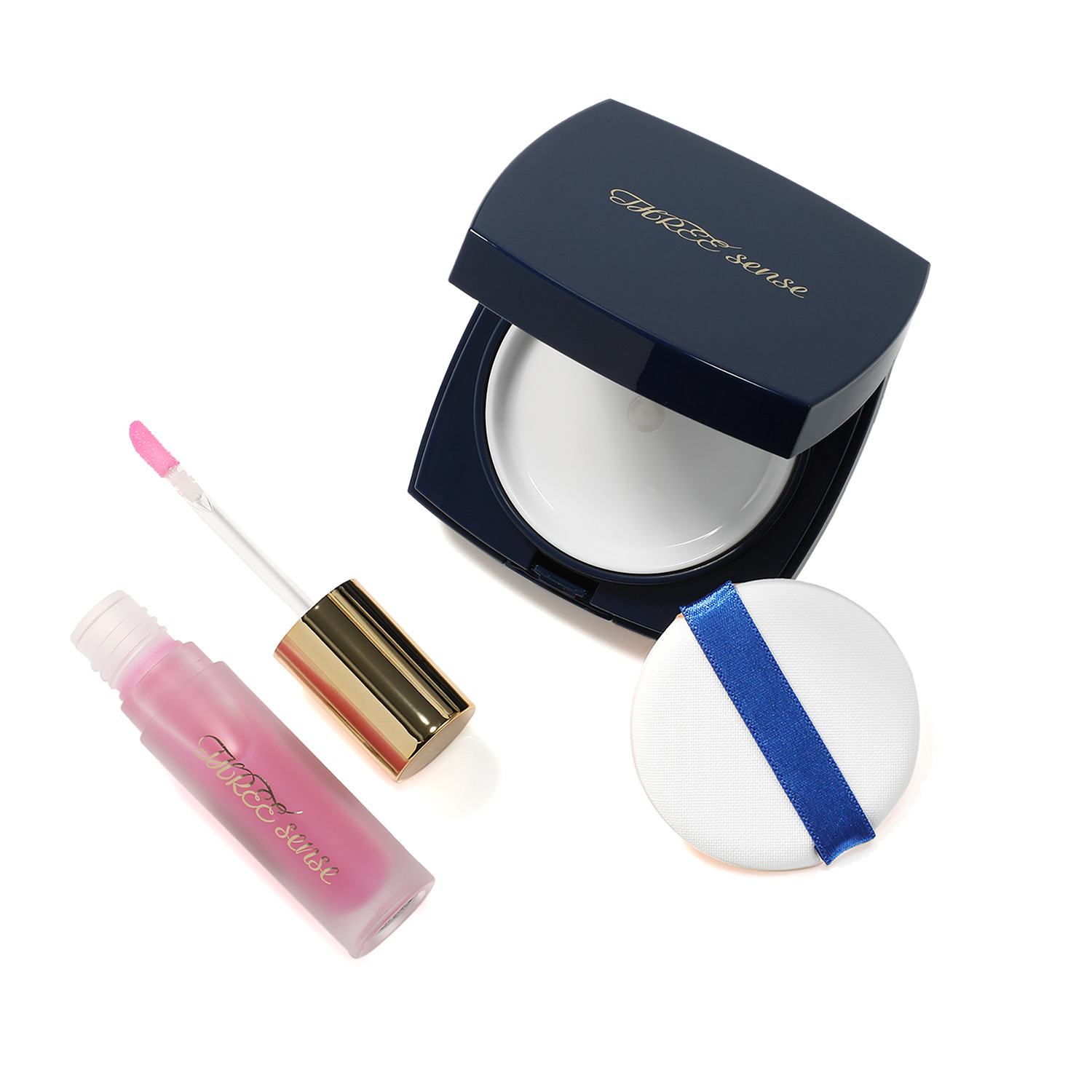 スリーセンス シワ＆影を徹底カバー！ しっとりなめらか アプリ級の ハリツヤ美肌を演出 スリーディー ファンデーション 特別セット