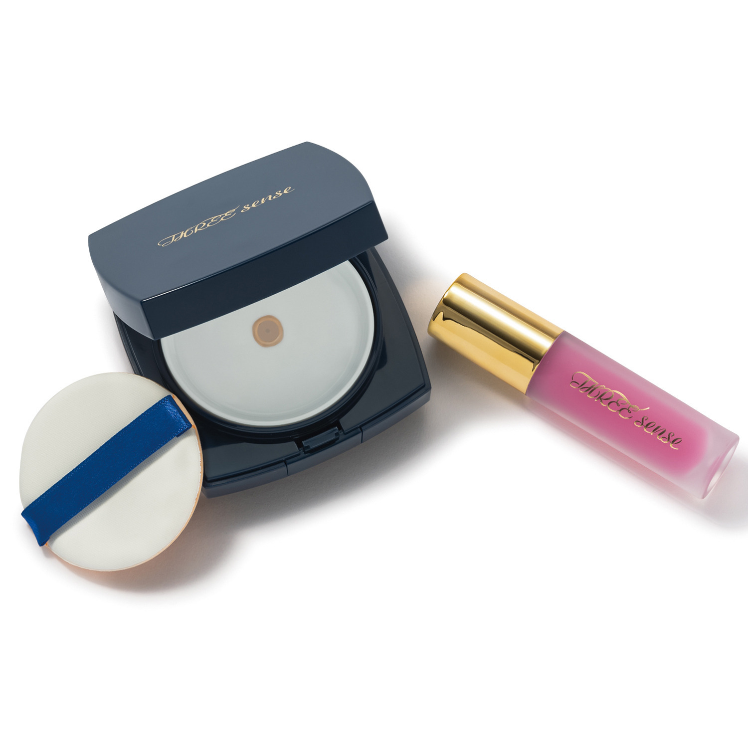 スリーセンス シワ＆影を徹底カバー！ しっとりなめらか アプリ級の ハリツヤ美肌を演出 スリーディー ファンデーション 特別セット