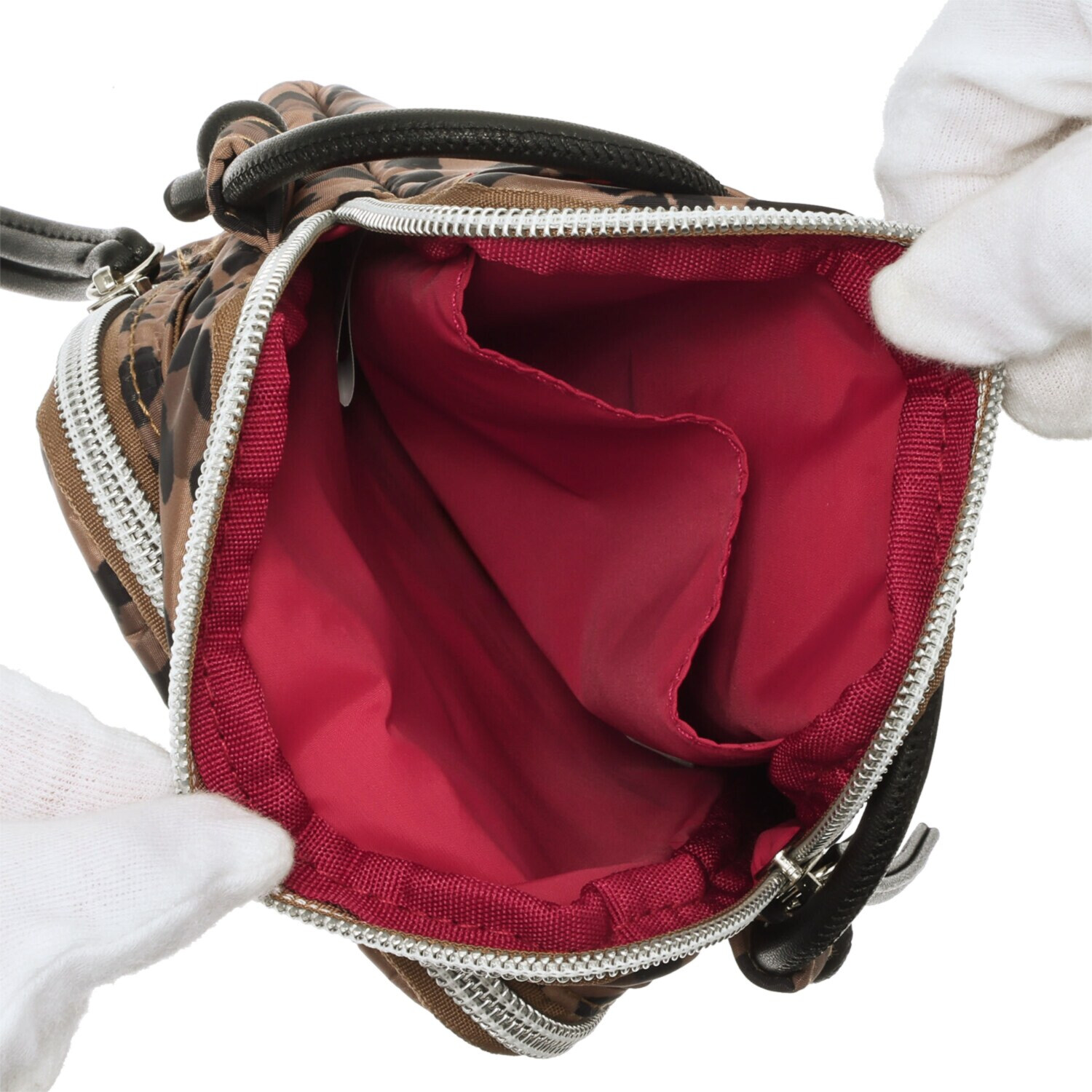 ハッピーフェイス 大きめスマホにも対応！ エマ顔刺しゅう ポシェット