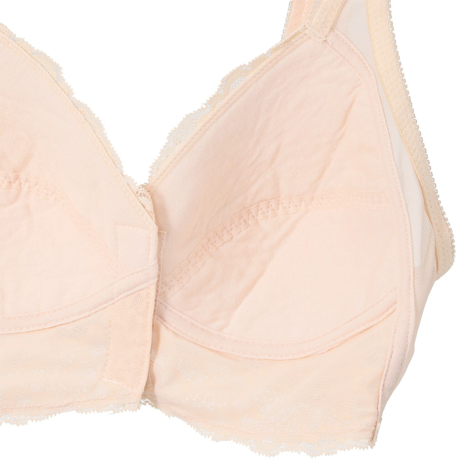 ２４時間ブラ らくちん前開き ブラジャー２色セット