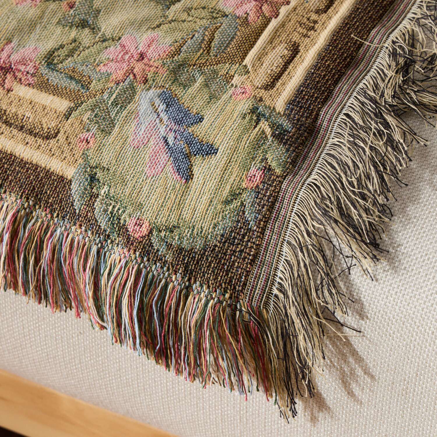 メトラックス・クレイ コレクション ベルギー製 ゴブラン織マルチカバー