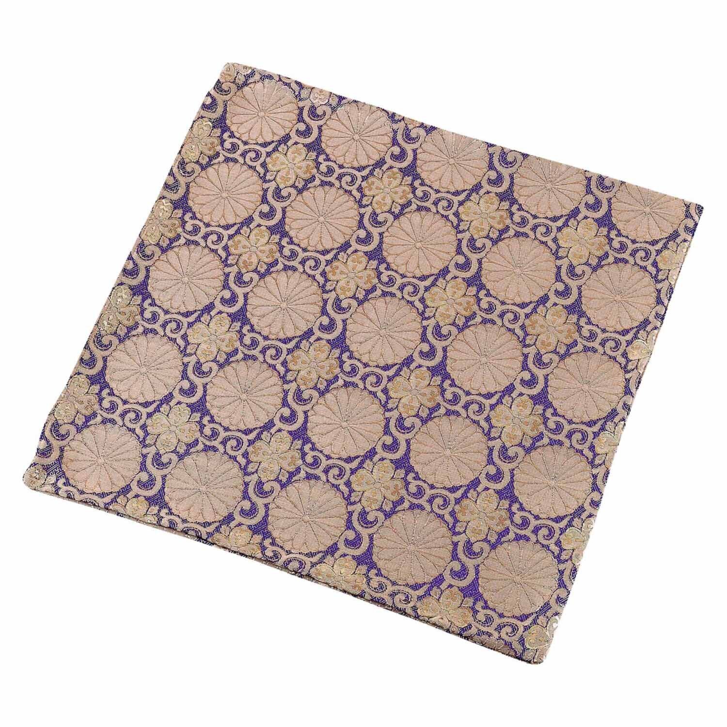 金襴調　仏壇座布団カバー