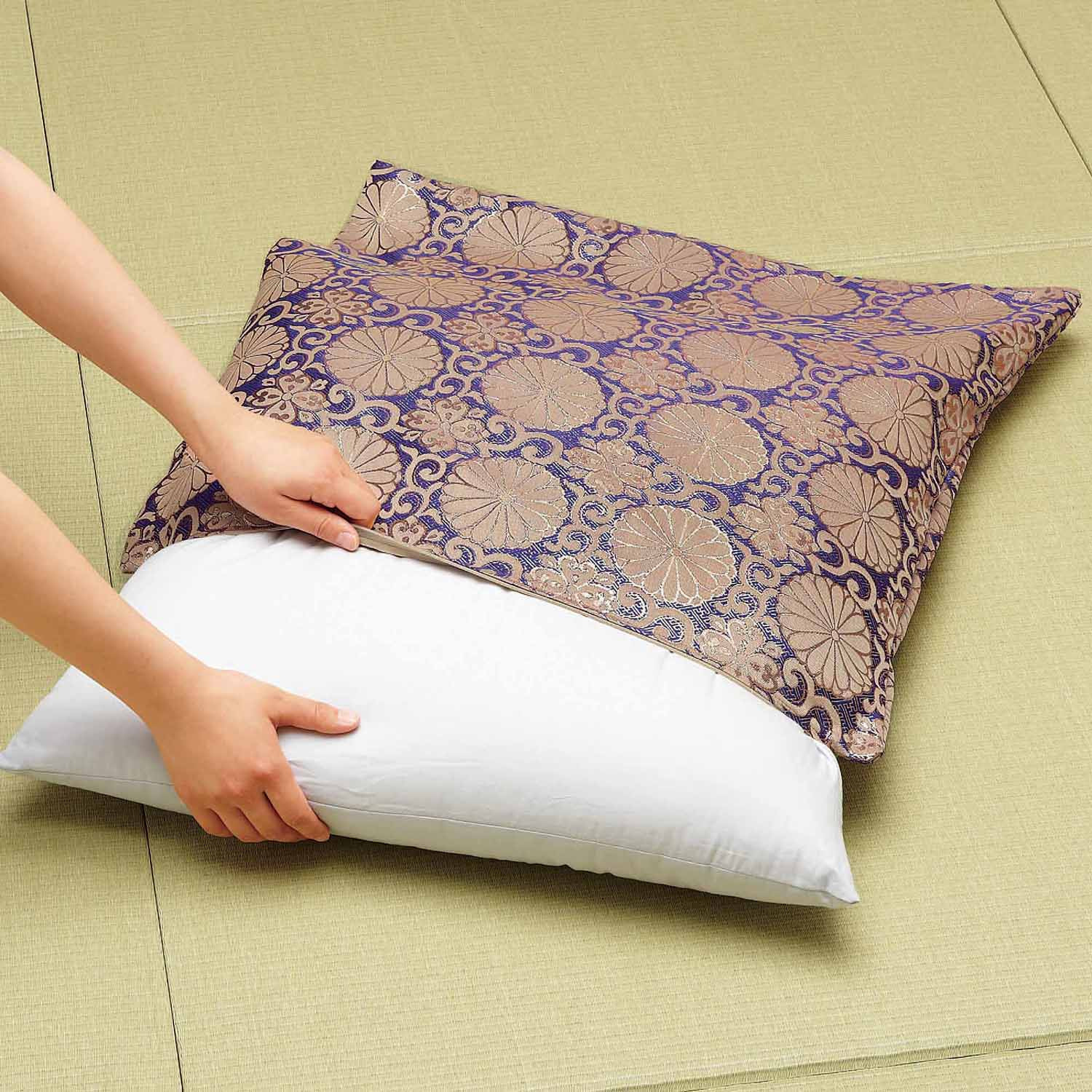 金襴調　仏壇座布団カバー