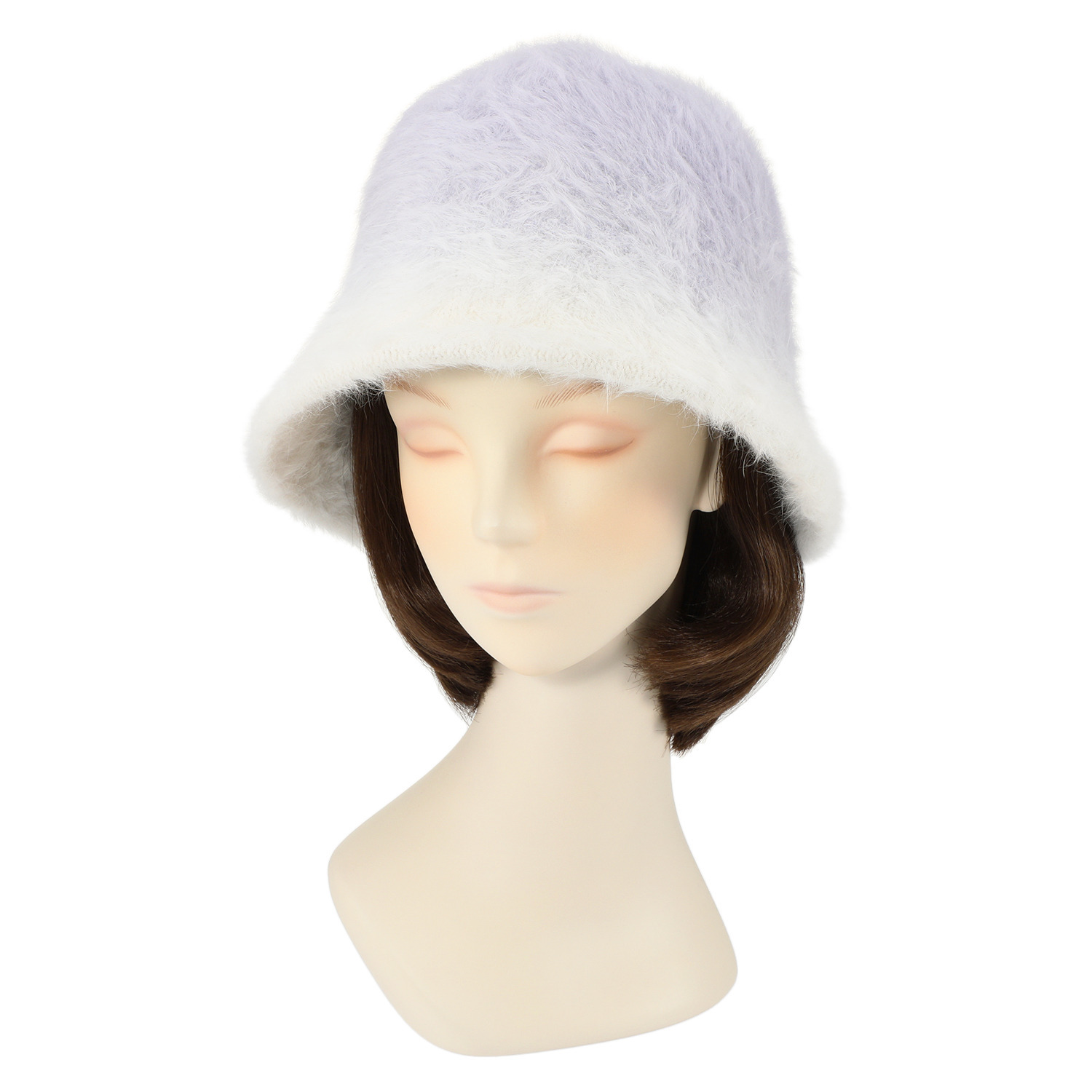 ユキコ　ハナイ アンゴラ混 リファインドシルエット クロッシェハット