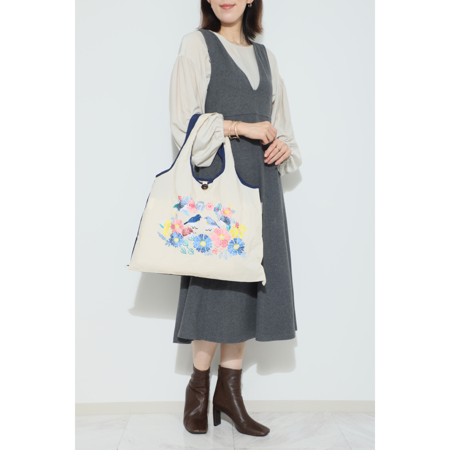 デザイナーズジャパン 刺しゅうバッグ