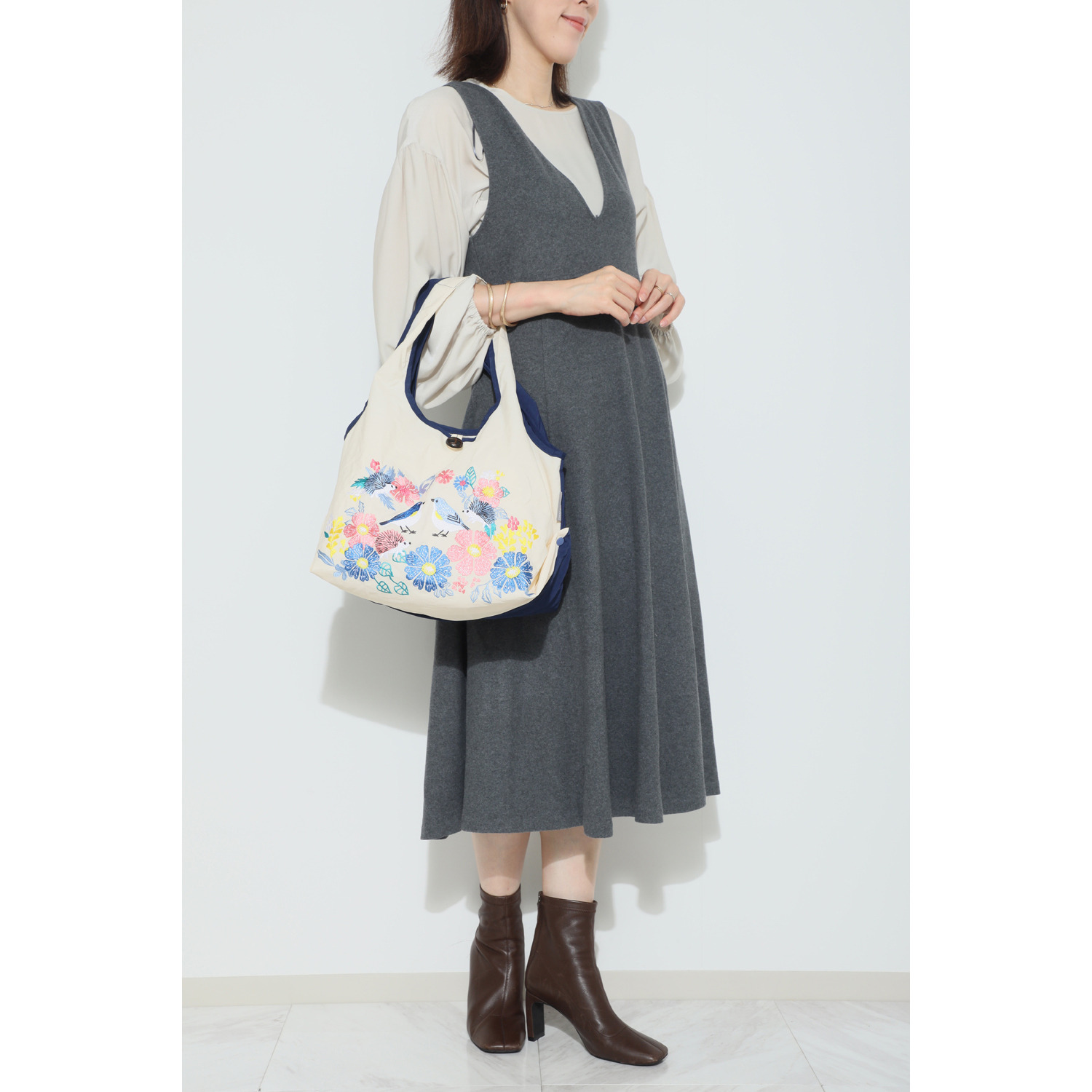 デザイナーズジャパン 刺しゅうバッグ