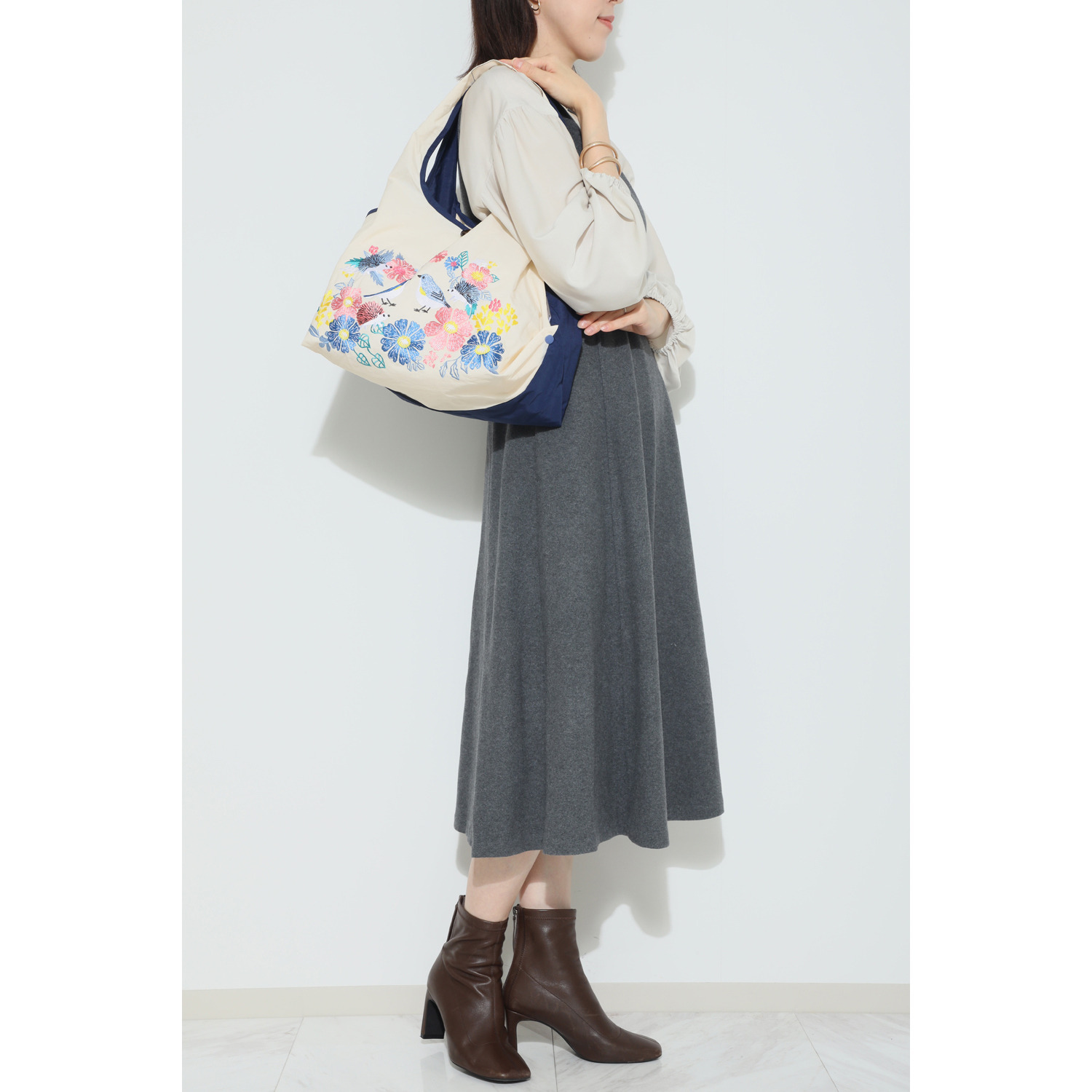 デザイナーズジャパン 刺しゅうバッグ