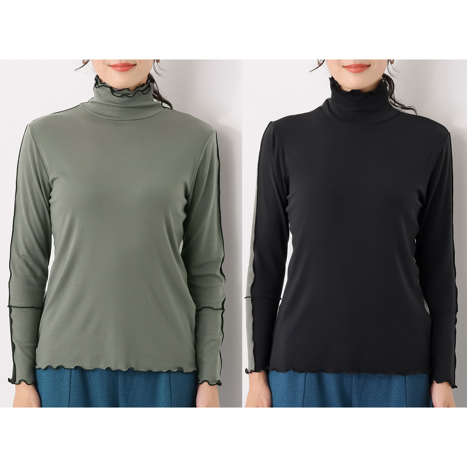 クリン　ヨシキ メロウアクセント ２ウェイ カットソープルオーバー