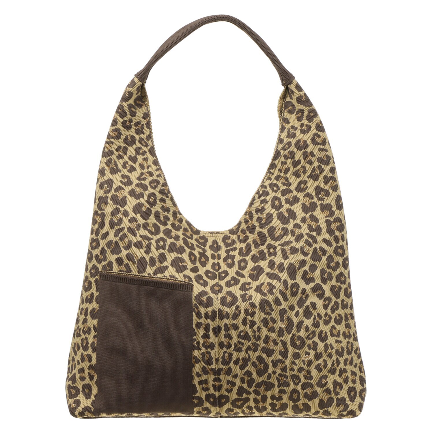 ルートート Ａ４すっぽり、肩掛けＯＫ ニット ラウンドトートバッグ ＜同柄ポーチ付＞