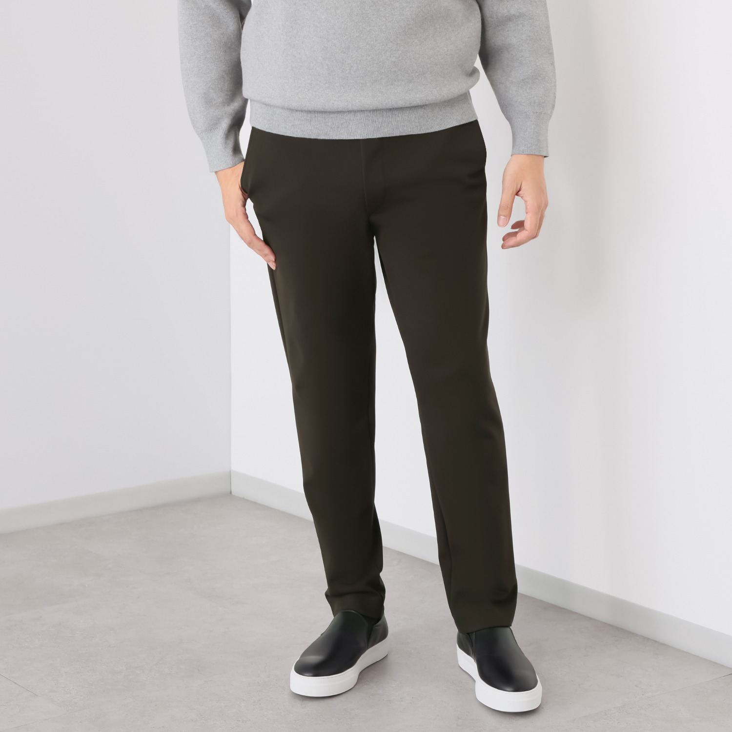 ピーツー とにかく気持ち良い 極上キュプラ裏起毛 ストレートパンツ ＜メンズ＞ 