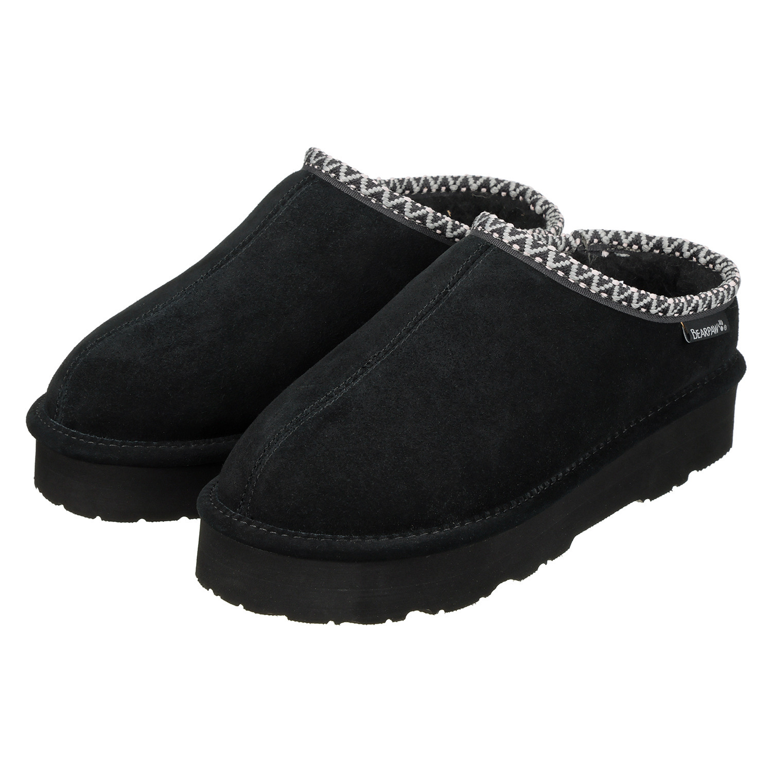 ベアパウ 牛革 厚底スリッポンシューズ “マーティス”