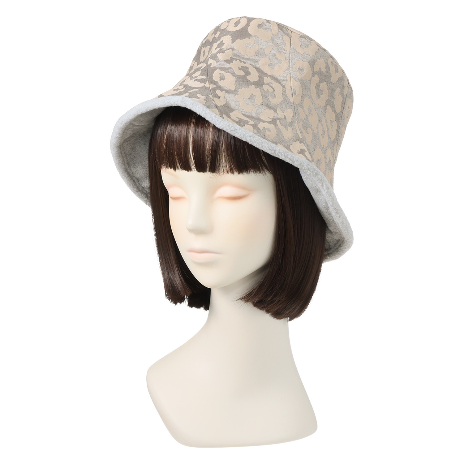 タイムクロス 日本製 ふんわり暖か リバーシブルハット