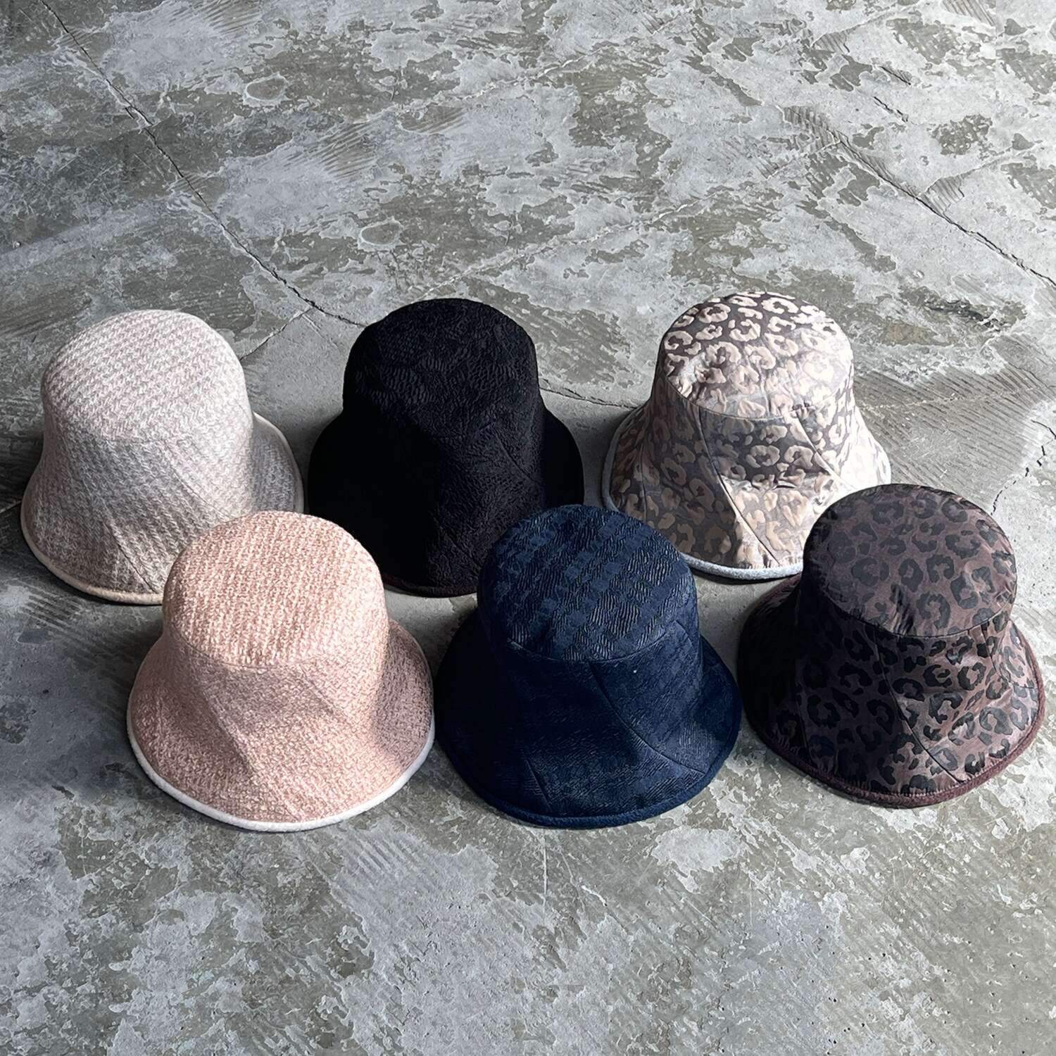 タイムクロス 日本製 ふんわり暖か リバーシブルハット