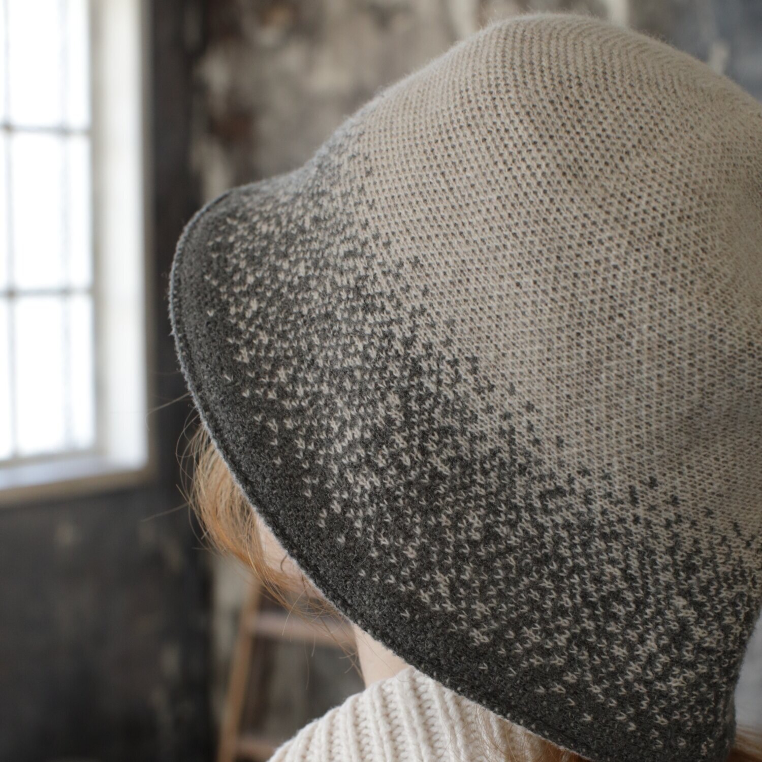 タイムクロス 日本製 グラデーション リバーシブルバスクハット