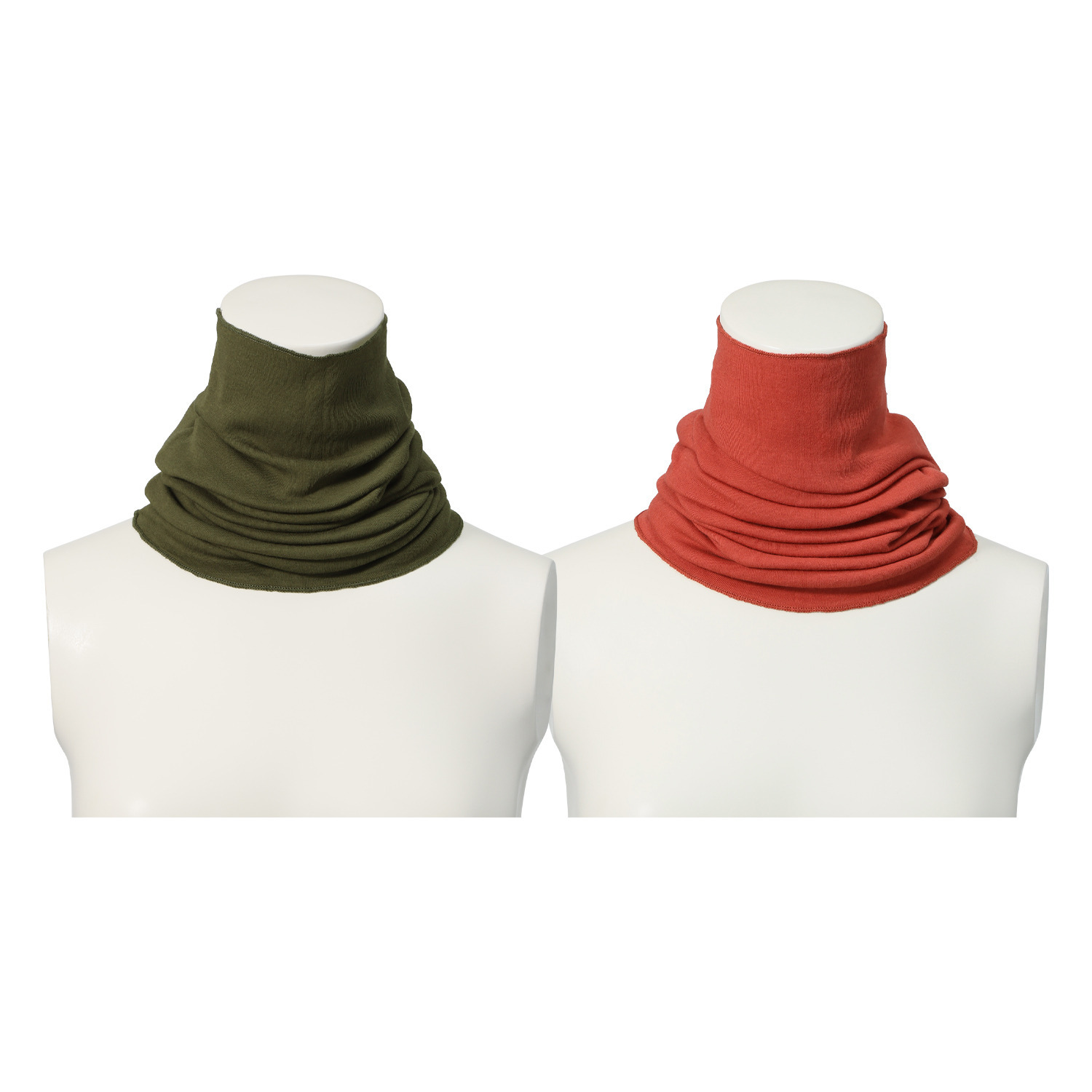 天使の綿シフォン 大判ネックカバー ２枚セット