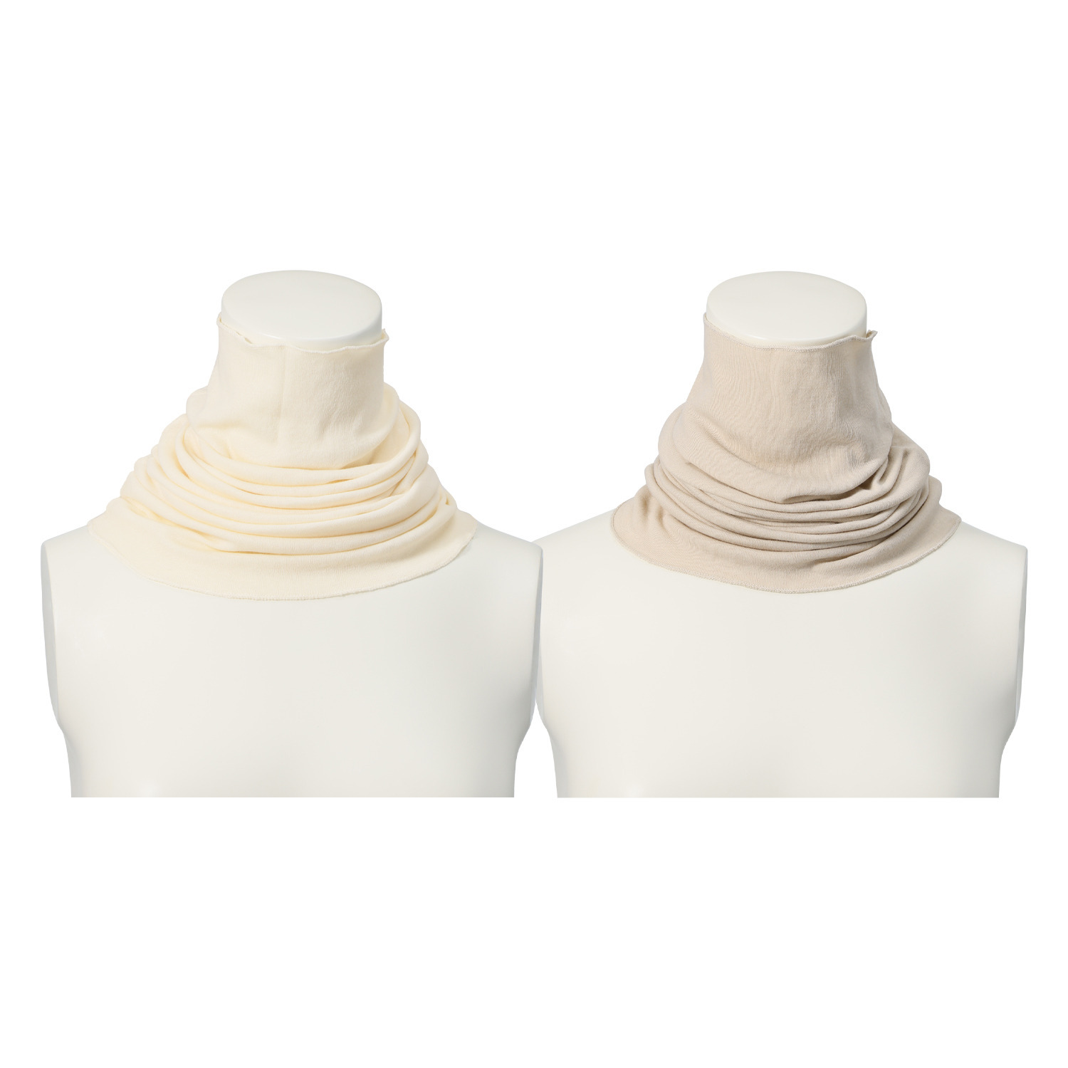 天使の綿シフォン 大判ネックカバー ２枚セット