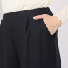 たおやか美 日本製 メリノウール１００％ ウォッシャブル ゆったり セミワイドパンツ