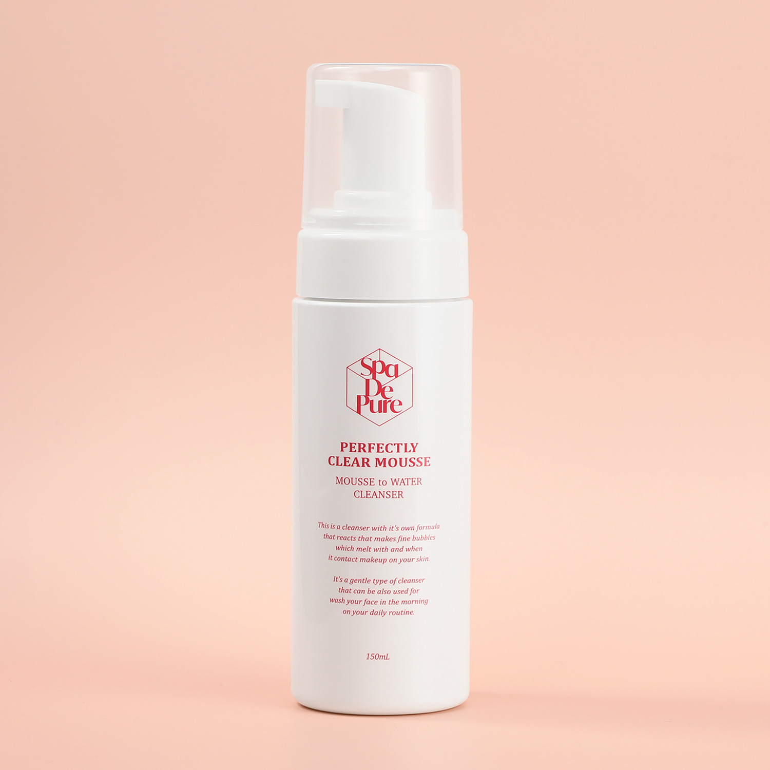 スパドゥピュア 毛穴の奥まで 徹底的に洗浄ケアして ツヤ潤いを与える パーフェクトリー クリアムース＆ パーフェクトリーターバン デビュー特別セット