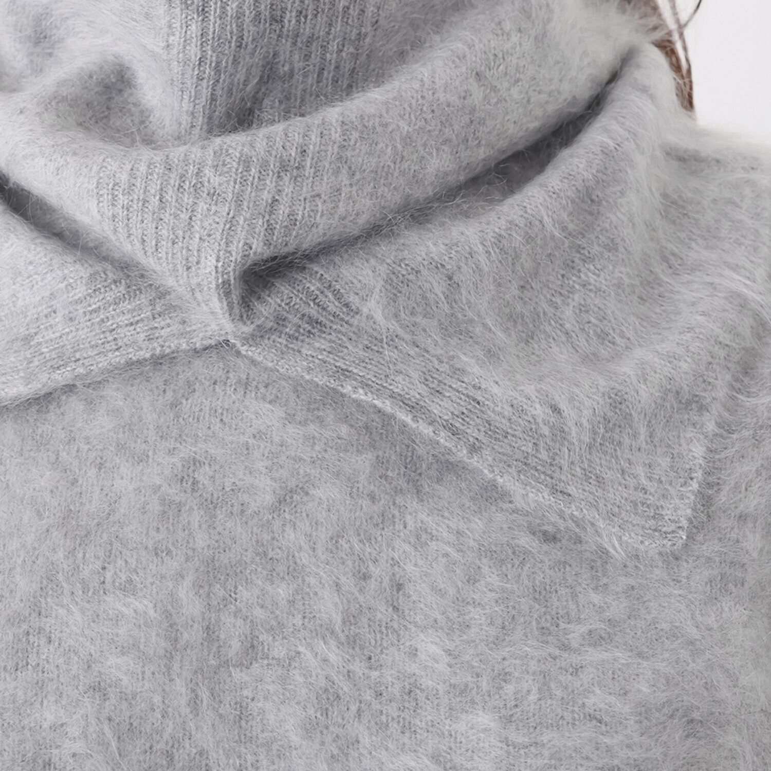 カシミコ カシミヤ１００％ ファー加工 ネックウォーマー