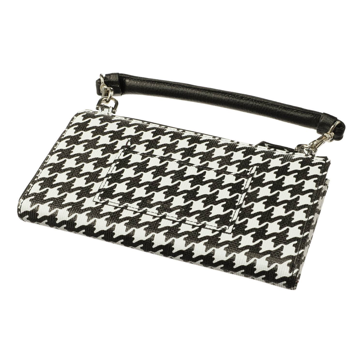 タマミ　ワタナベ 牛革横長ウォレット＆ スマホショルダーバッグ