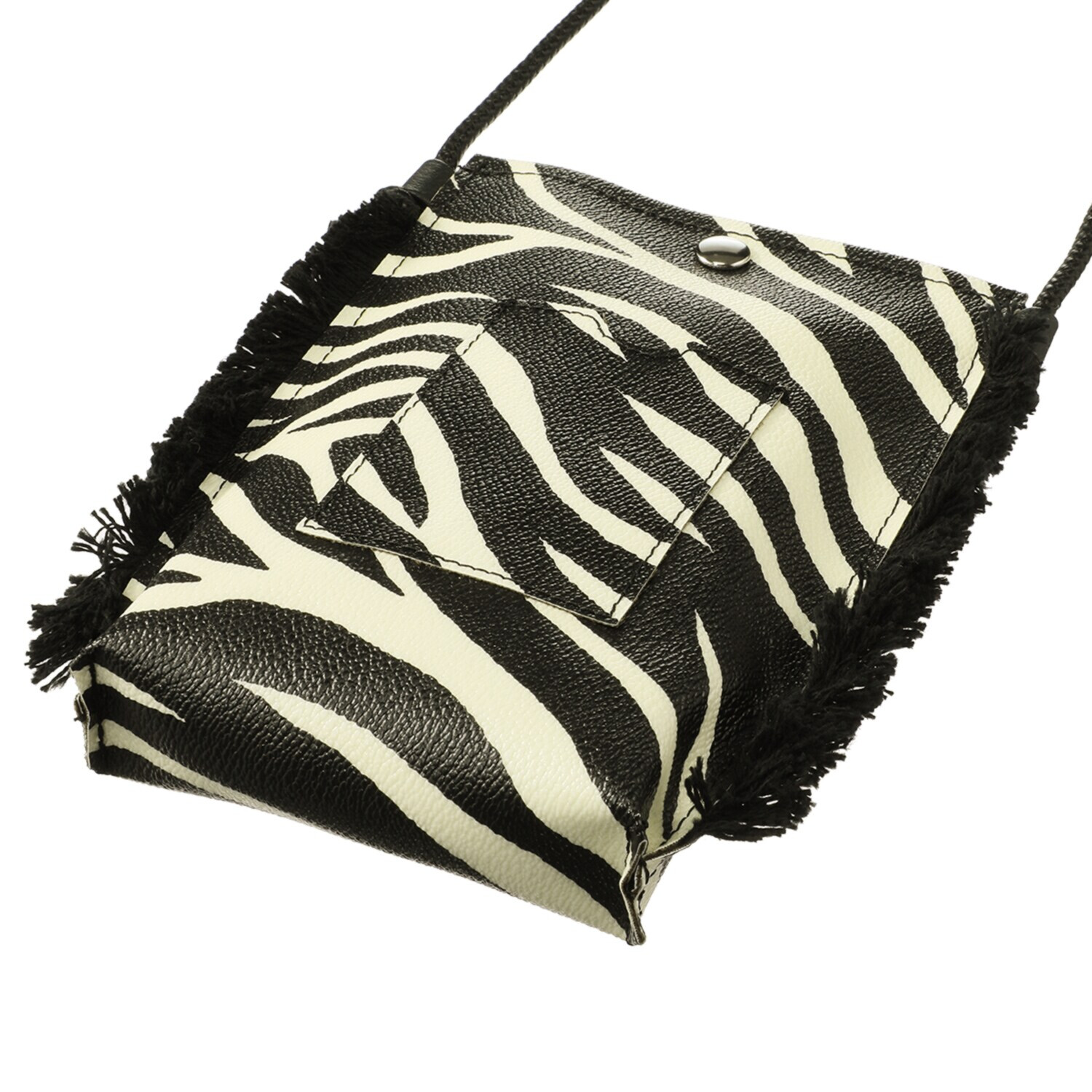 タマミ　ワタナベ 牛革横長ウォレット＆ スマホショルダーバッグ