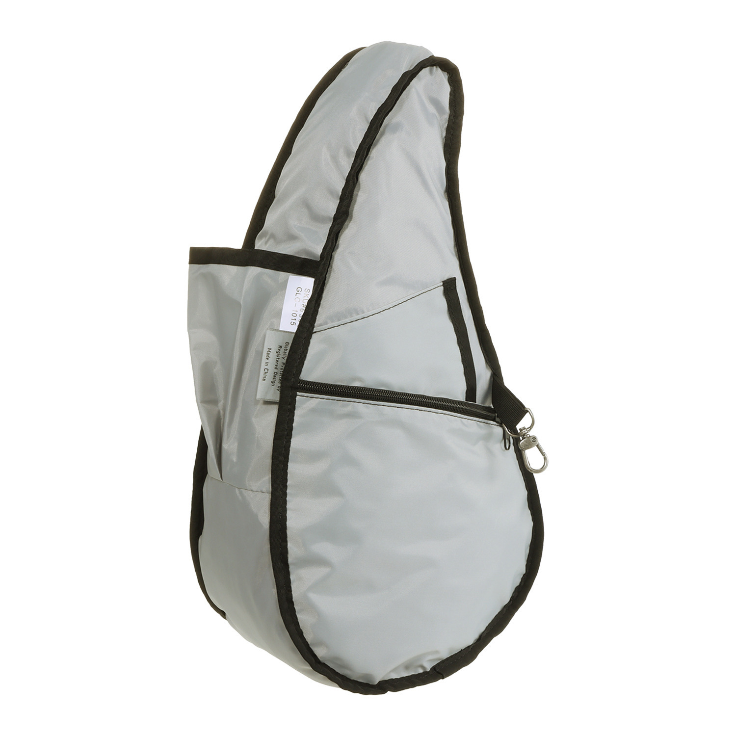 ヘルシーバックバッグ ポーチ付　はっ水 テクスチャードナイロン ボディーバッグ