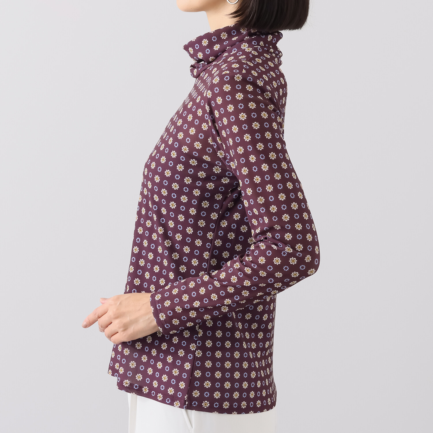 ダジュール パワーネットプリント プルオーバー