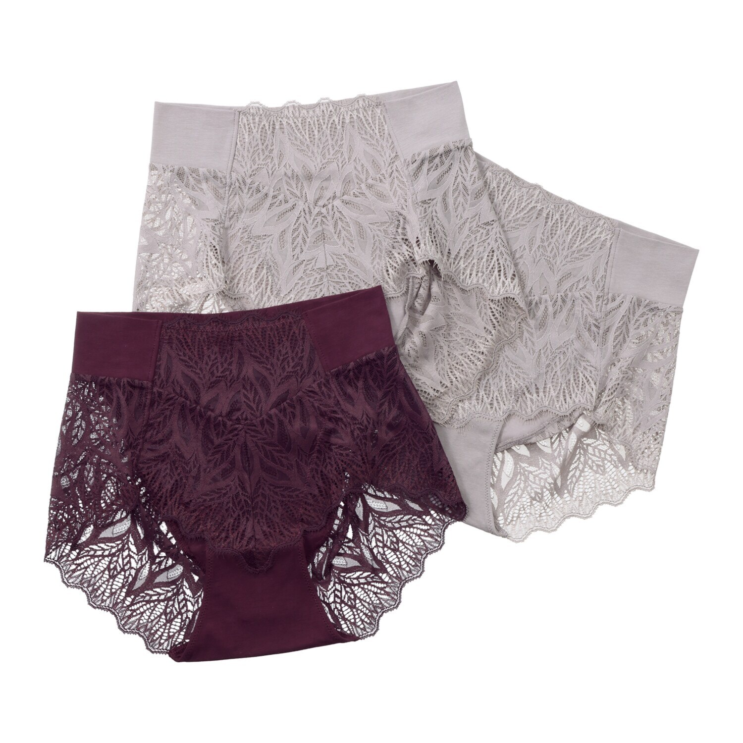 ヘ・エラ 抗菌防臭 上質ファインコットン使用 レーシーショーツ ３枚セット