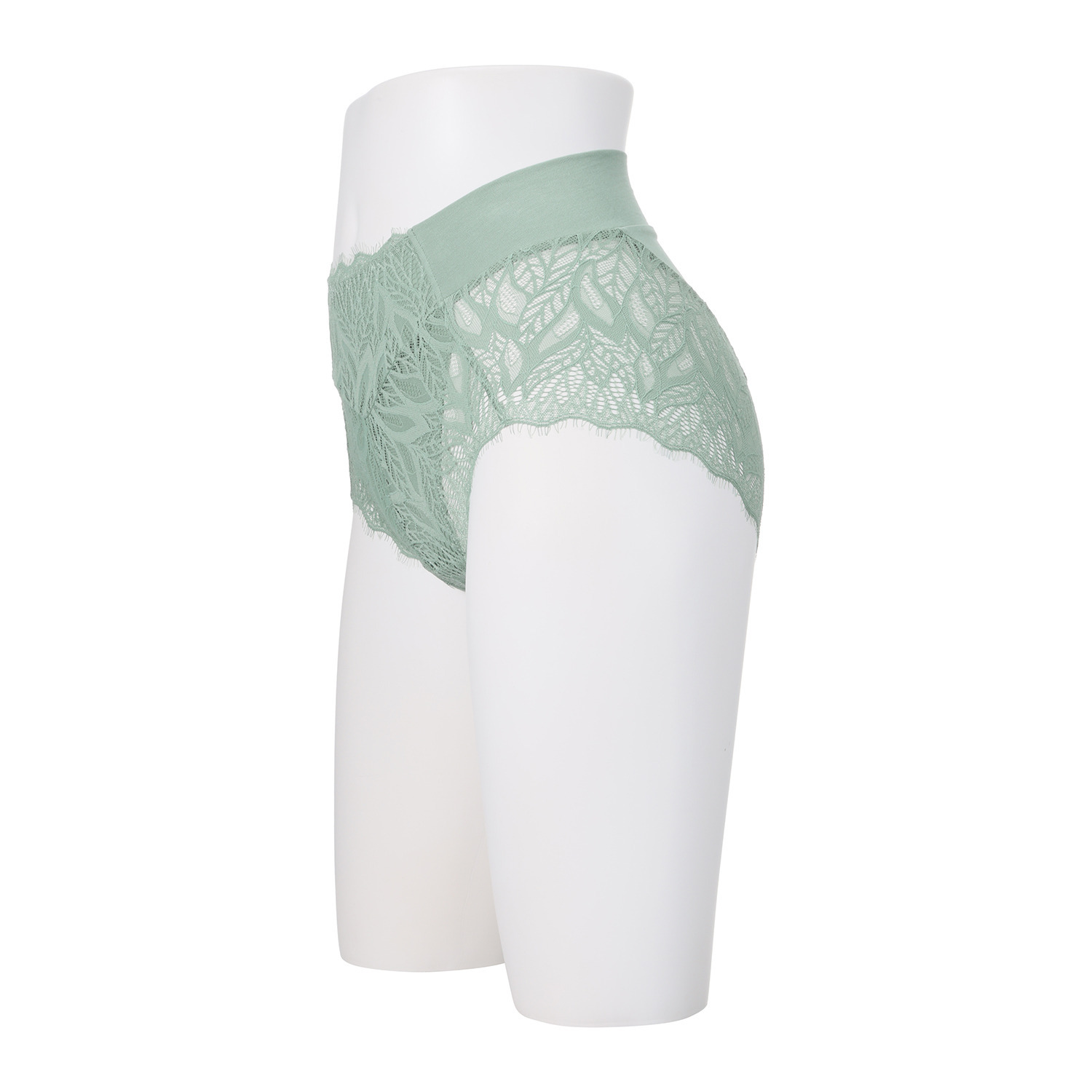 ヘ・エラ 抗菌防臭 上質ファインコットン使用 レーシーショーツ ３枚セット