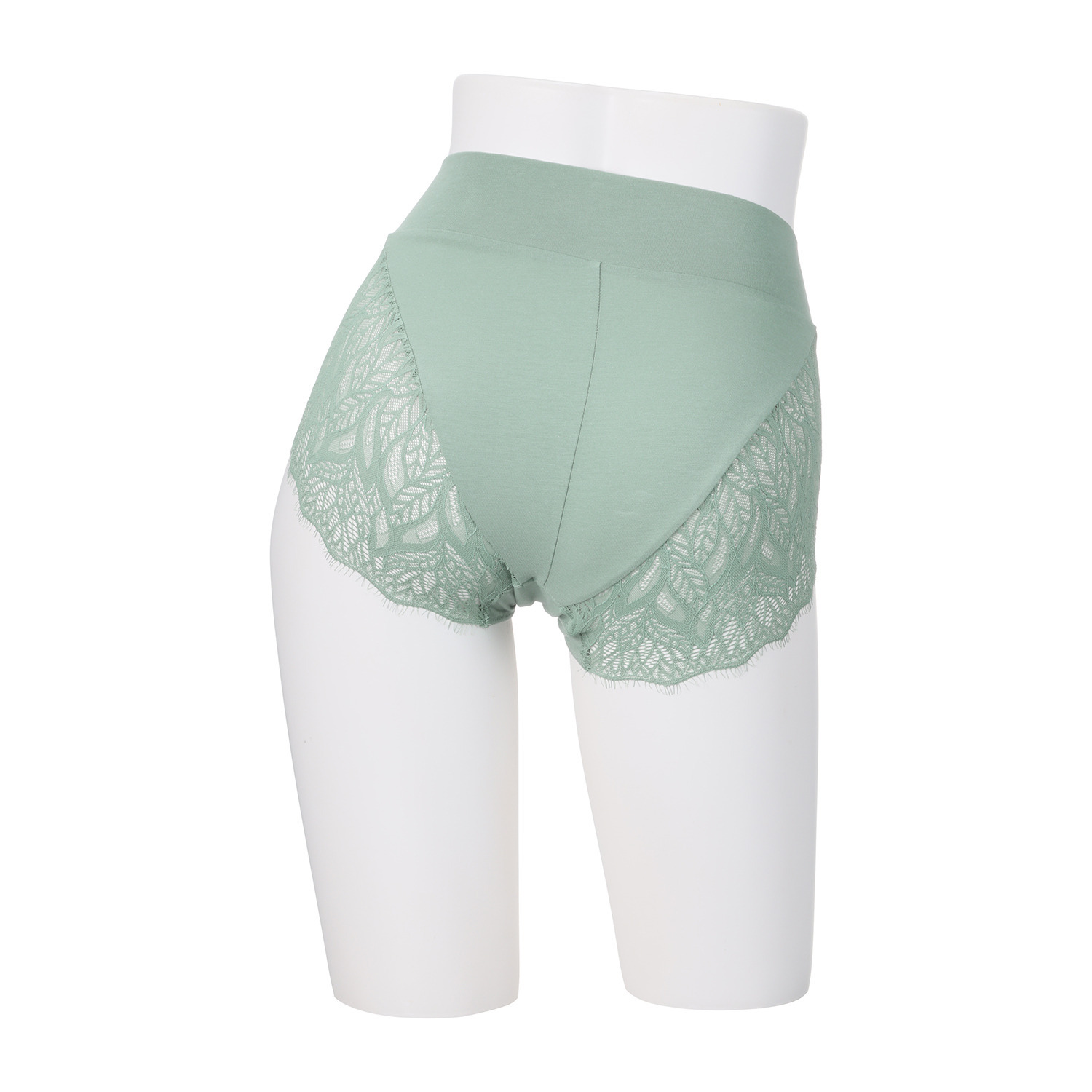 ヘ・エラ 抗菌防臭 上質ファインコットン使用 レーシーショーツ ３枚セット