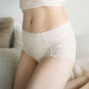 ヘ・エラ 抗菌防臭 上質ファインコットン使用 レーシーショーツ ３枚セット
