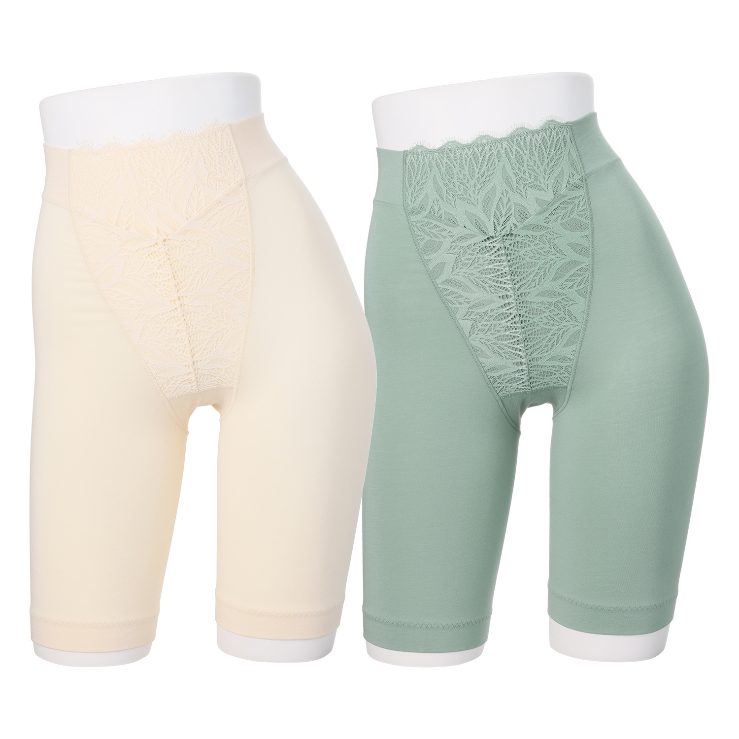 ヘ・エラ 抗菌防臭 上質ファインコットン使用 五分丈ショーツ ２枚セット