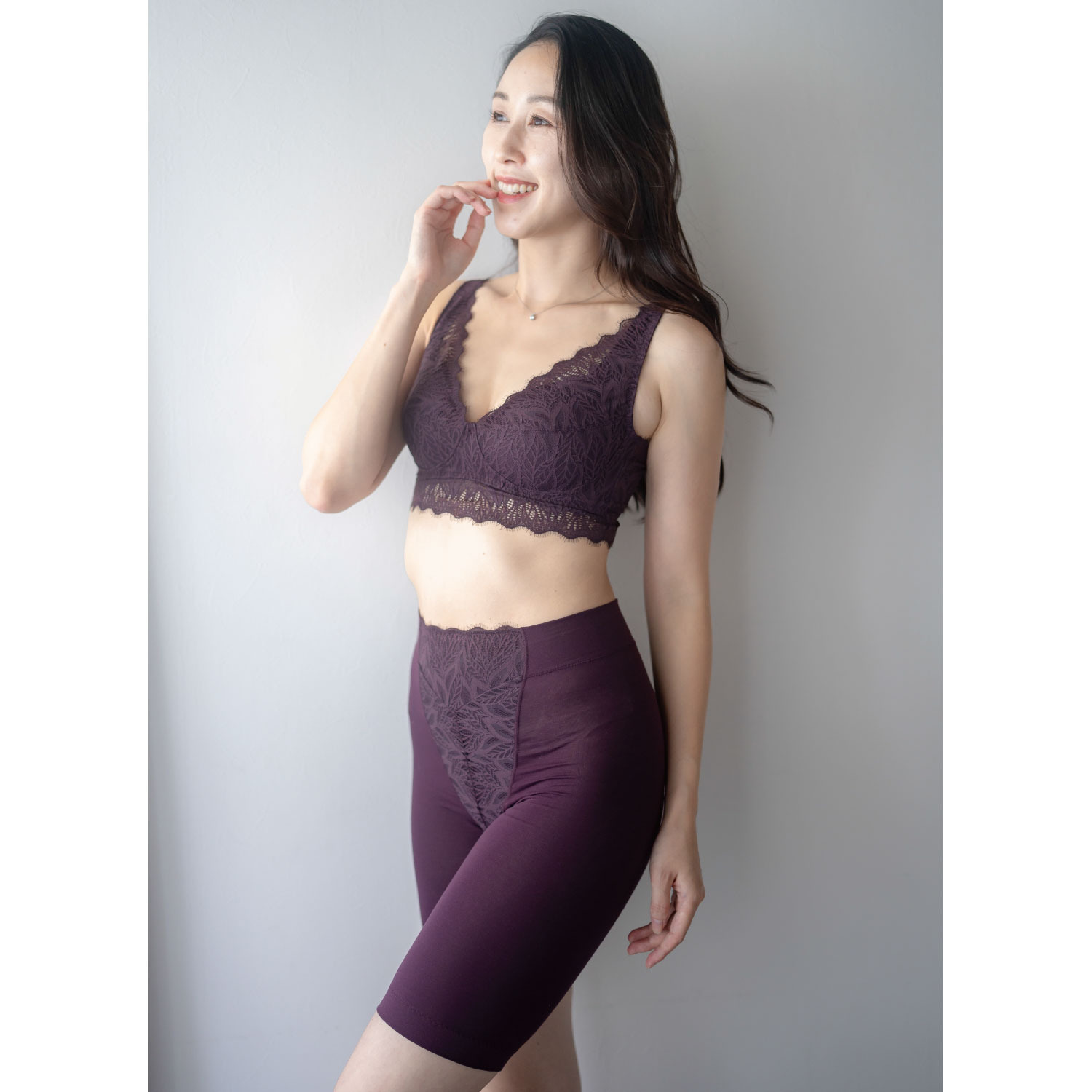 ヘ・エラ 抗菌防臭 上質ファインコットン使用 五分丈ショーツ ２枚セット