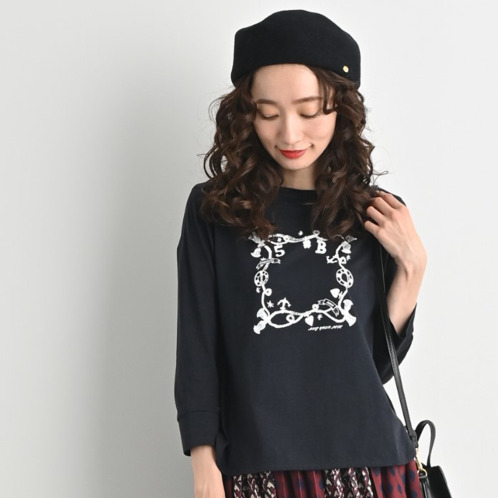 美品　shantii シャンティ　リネン　プルオーバー　日本製 セール】 Omar Afridi リネン ショートスリーブプルオーバー