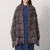 ミンクヤーン 大判ストール