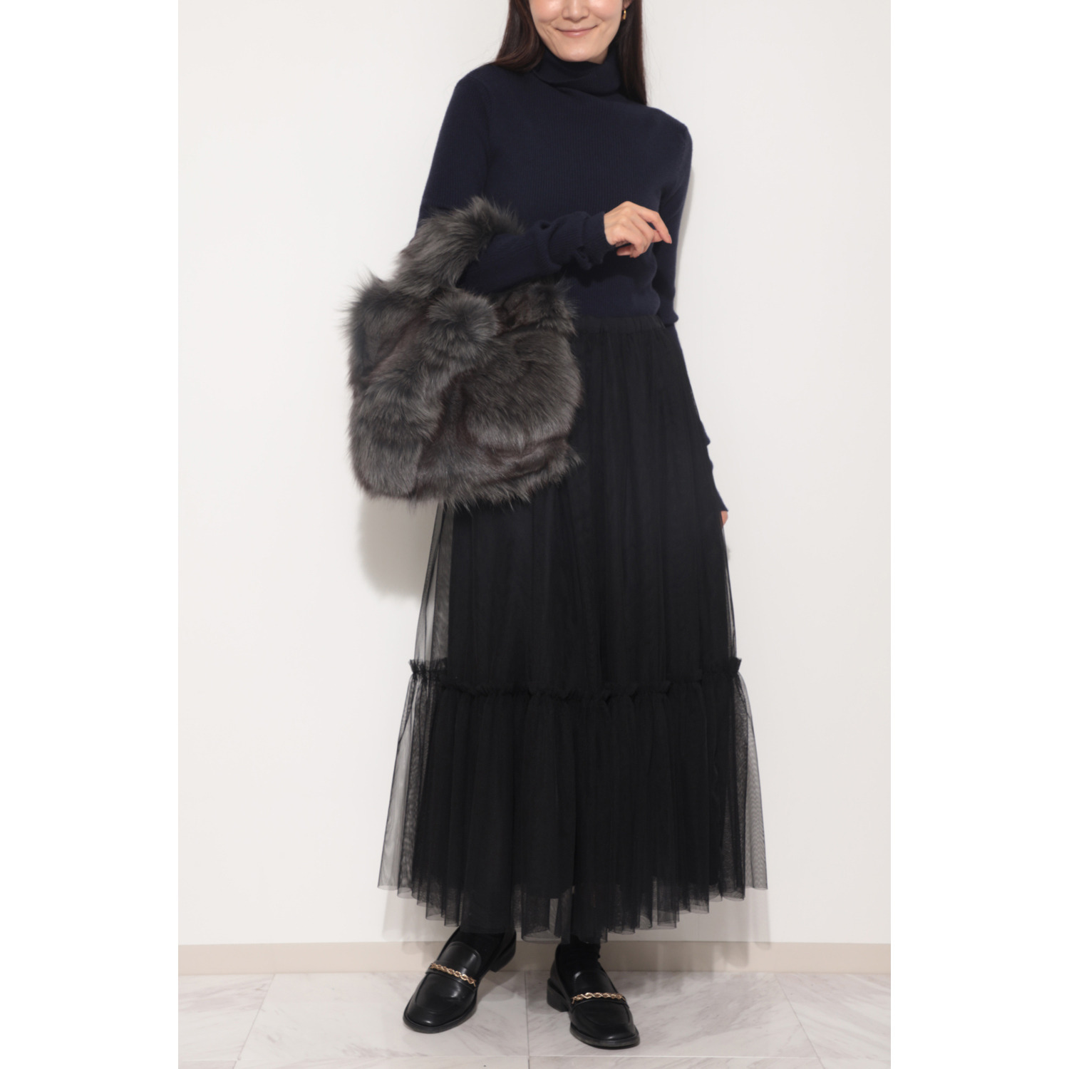 日本製 ブルーフォックス ハンドバッグ