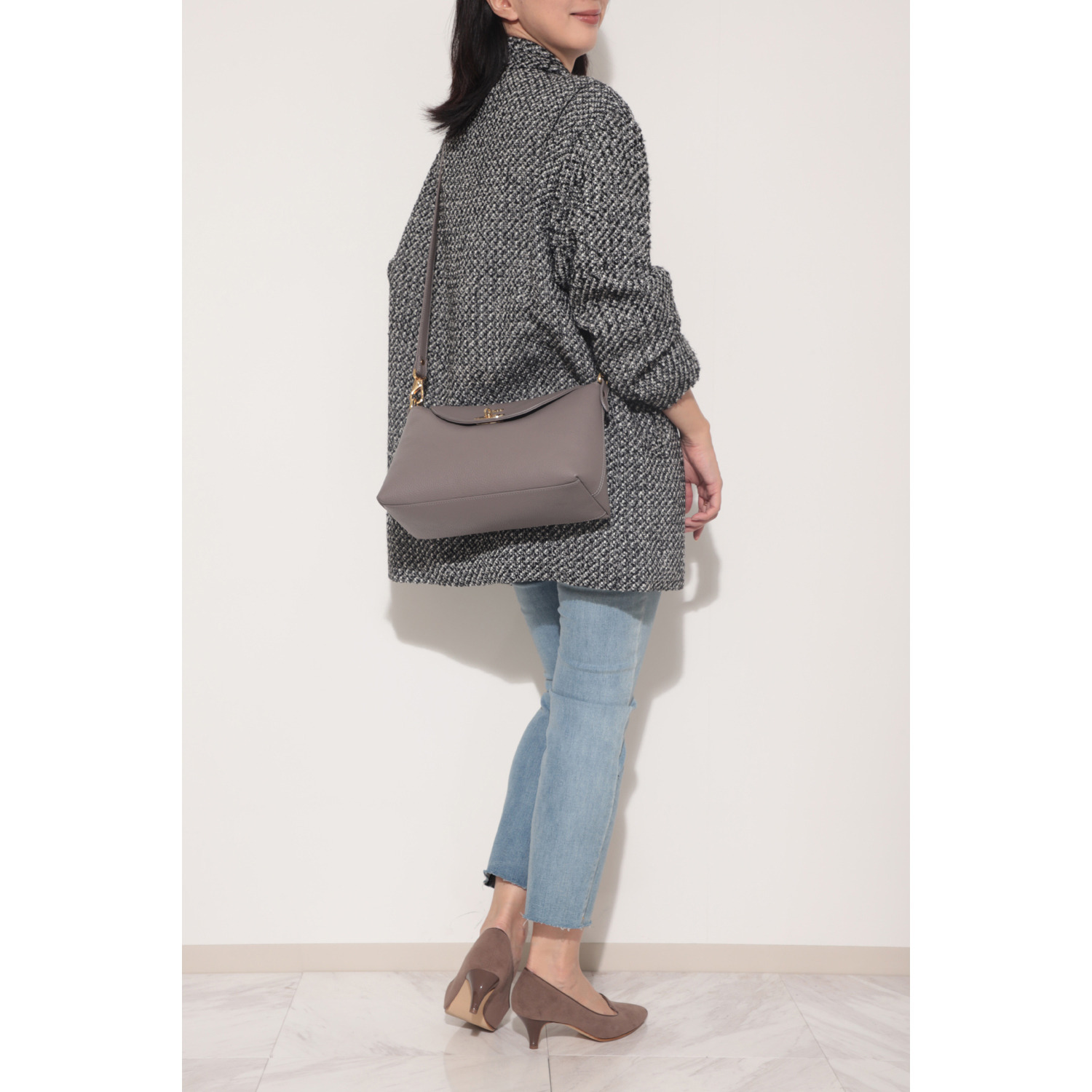 ジウディ ＜イタリア製＞ マストロット社製牛革 ２ウェイハンドバッグ