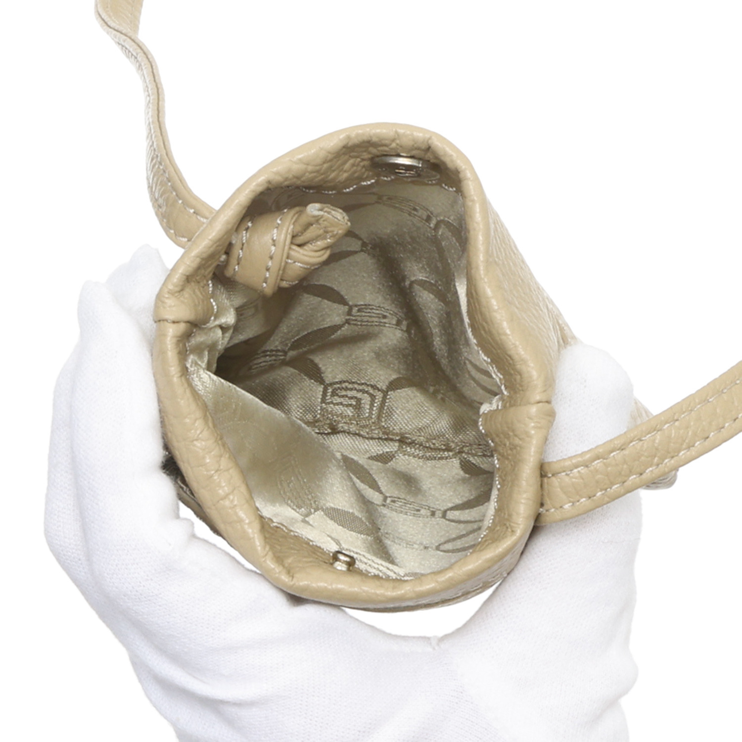 ジウディ ＜イタリア製＞ マストロット社製牛革 ストラップ付 ミニマムポーチ