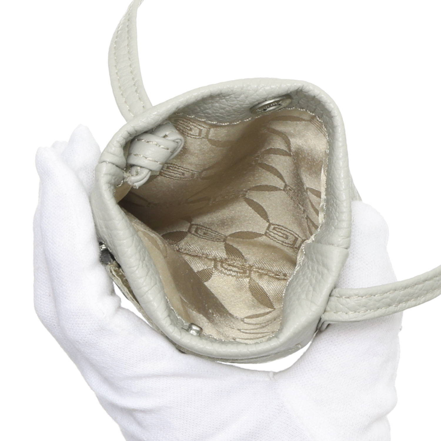 ジウディ ＜イタリア製＞ マストロット社製牛革 ストラップ付 ミニマムポーチ