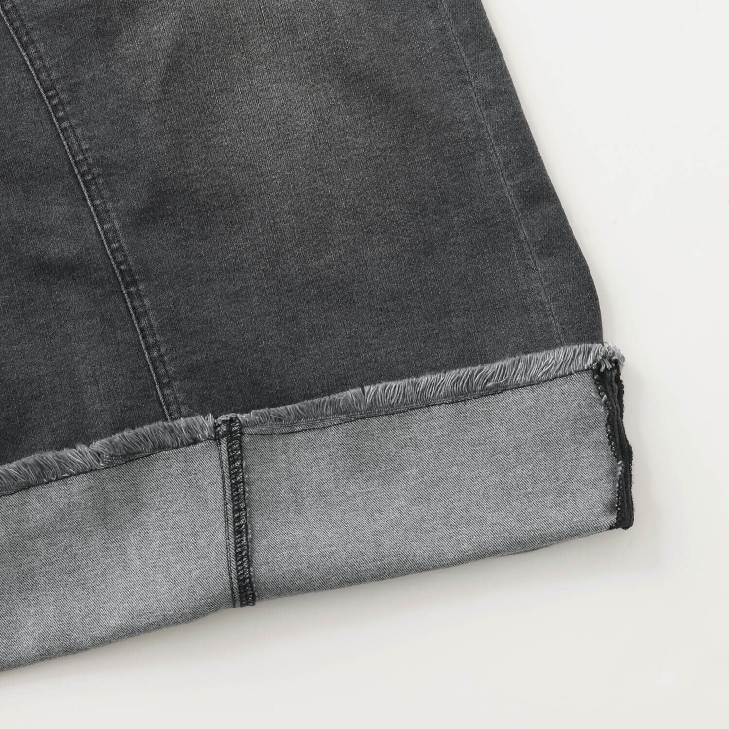 シュガーデプト 針布起毛 美脚パネルデザイン スカート