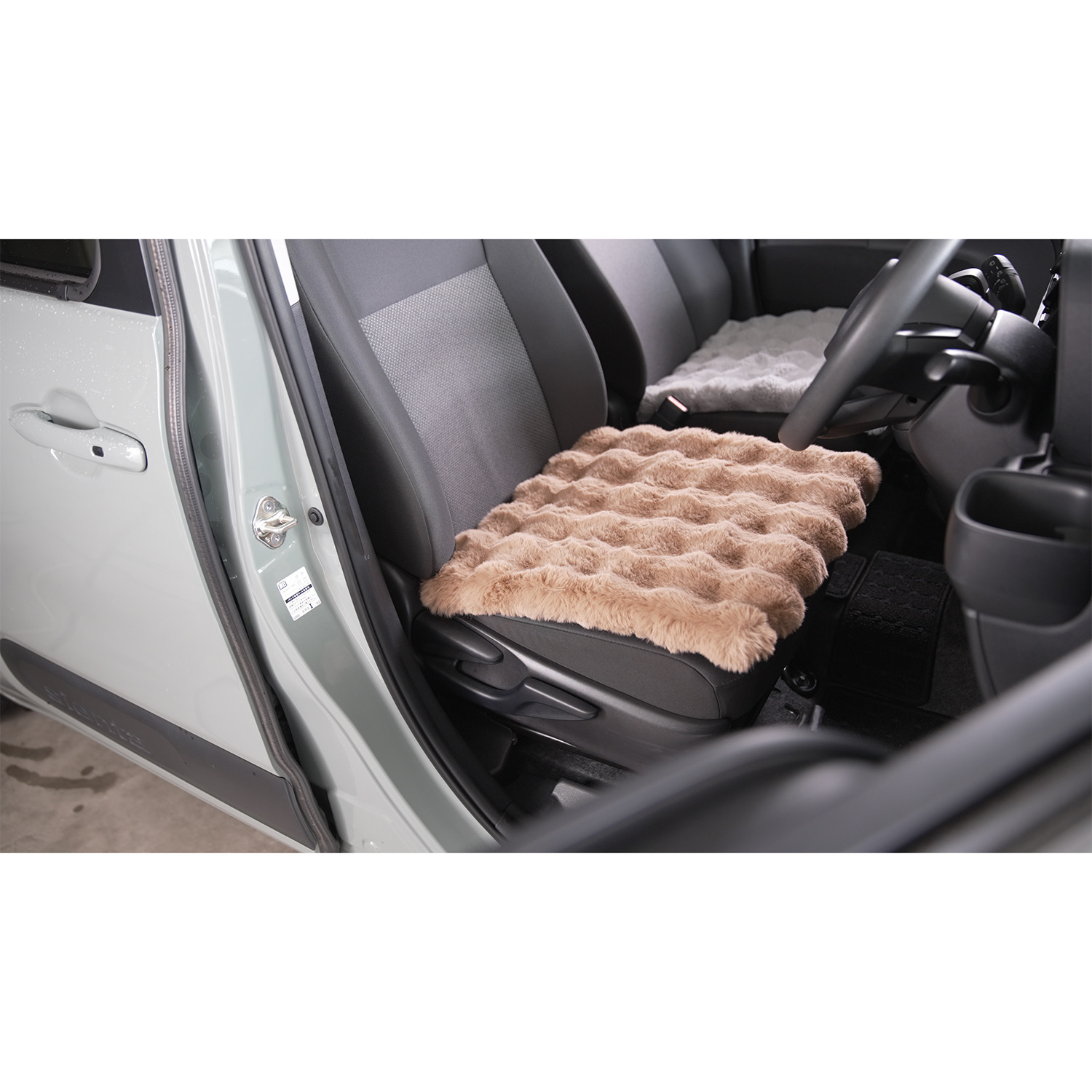 ソファーの座面に敷いて 快適な座り心地復活！ ふわふわファータッチ 復活ソファーシート ＜１人掛用＞